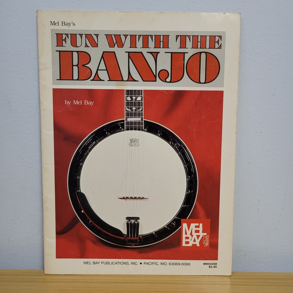 Mel Bay's Fun With The Banjo Book Sheet Music Song Book 1962